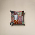 Handcrafted cotton patchwork cushion cover 31
