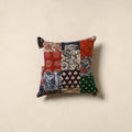 Multicolor - handcrafted cotton patchwork cushion cover 32