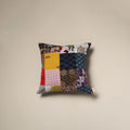 Handcrafted cotton patchwork cushion cover 32