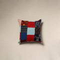 Handcrafted cotton patchwork cushion cover 34