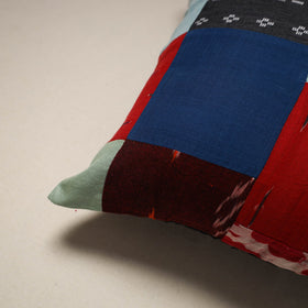 Handcrafted cotton patchwork cushion cover 34