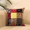 Buy Multicolor Handcrafted Cotton Patchwork Cushion Cover