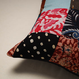 Handcrafted cotton patchwork cushion cover 40