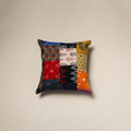 Handcrafted cotton patchwork cushion cover 42