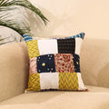 Buy Multicolor Handcrafted Cotton Patchwork Cushion Cover