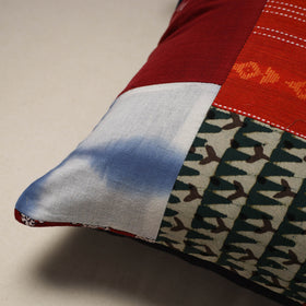 Handcrafted cotton patchwork cushion cover 50