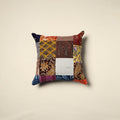 Multicolor Handcrafted Cotton Patchwork Cushion Cover
