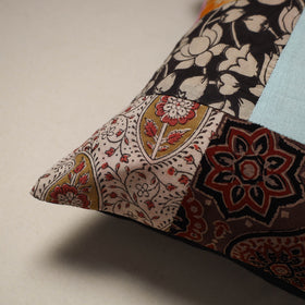 Handcrafted cotton patchwork cushion cover 58