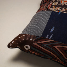 Handcrafted cotton patchwork cushion cover 59