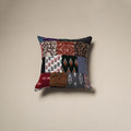 Handcrafted cotton patchwork cushion cover 60