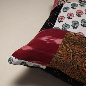 Handcrafted cotton patchwork cushion cover 60