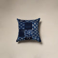 Multicolor - handcrafted cotton patchwork cushion cover 61