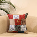 Buy Multicolor Handcrafted Cotton Patchwork Cushion Cover