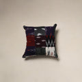 Multicolor - handcrafted cotton patchwork cushion cover 62