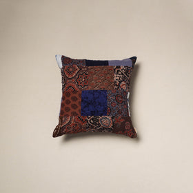 Handcrafted cotton patchwork cushion cover 66