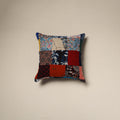 Handcrafted cotton patchwork cushion cover 68