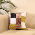Buy Multicolor Handcrafted Cotton Patchwork Cushion Cover