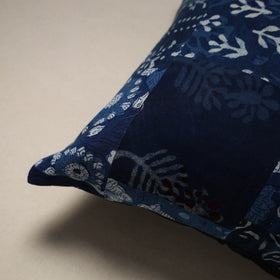 Multicolor - handcrafted cotton patchwork cushion cover 71