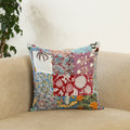  Multicolor Handcrafted Cotton Patchwork Cushion Cover
