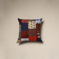 Handcrafted cotton patchwork cushion cover 74