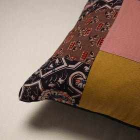 Handcrafted cotton patchwork cushion cover 78