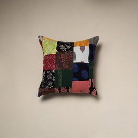 Handcrafted cotton patchwork cushion cover 80