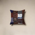 Handcrafted cotton patchwork cushion cover 81