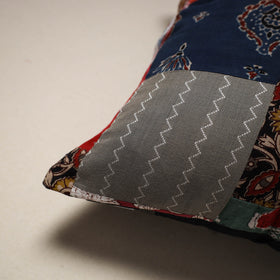 Handcrafted cotton patchwork cushion cover 83