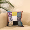 Buy Multicolor Handcrafted Cotton Patchwork Cushion Cover