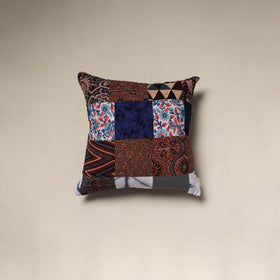 Handcrafted cotton patchwork cushion cover 85