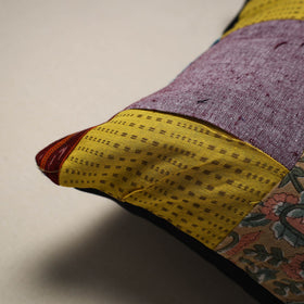 Multicolor - handcrafted cotton patchwork cushion cover 85