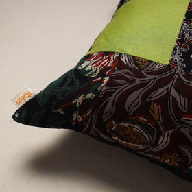 Handcrafted cotton patchwork cushion cover 88