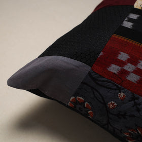 Multicolor - handcrafted cotton patchwork cushion cover 88