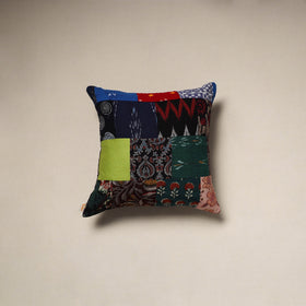Handcrafted cotton patchwork cushion cover 88