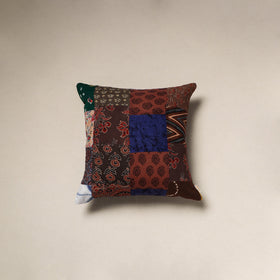 Handcrafted cotton patchwork cushion cover 90