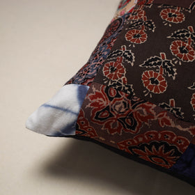 Handcrafted cotton patchwork cushion cover 90