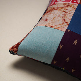 Handcrafted cotton patchwork cushion cover 92