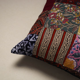 Handcrafted cotton patchwork cushion cover 93