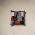 Handcrafted cotton patchwork cushion cover 94