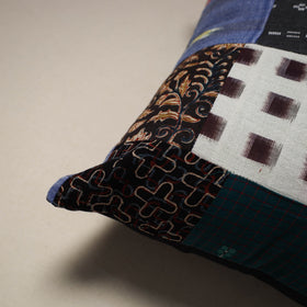 Handcrafted cotton patchwork cushion cover 96