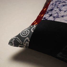 Handcrafted cotton patchwork cushion cover 97