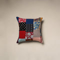 Handcrafted cotton patchwork cushion cover 98