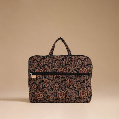 Multicolor - handcrafted cotton quilted laptop bag 51