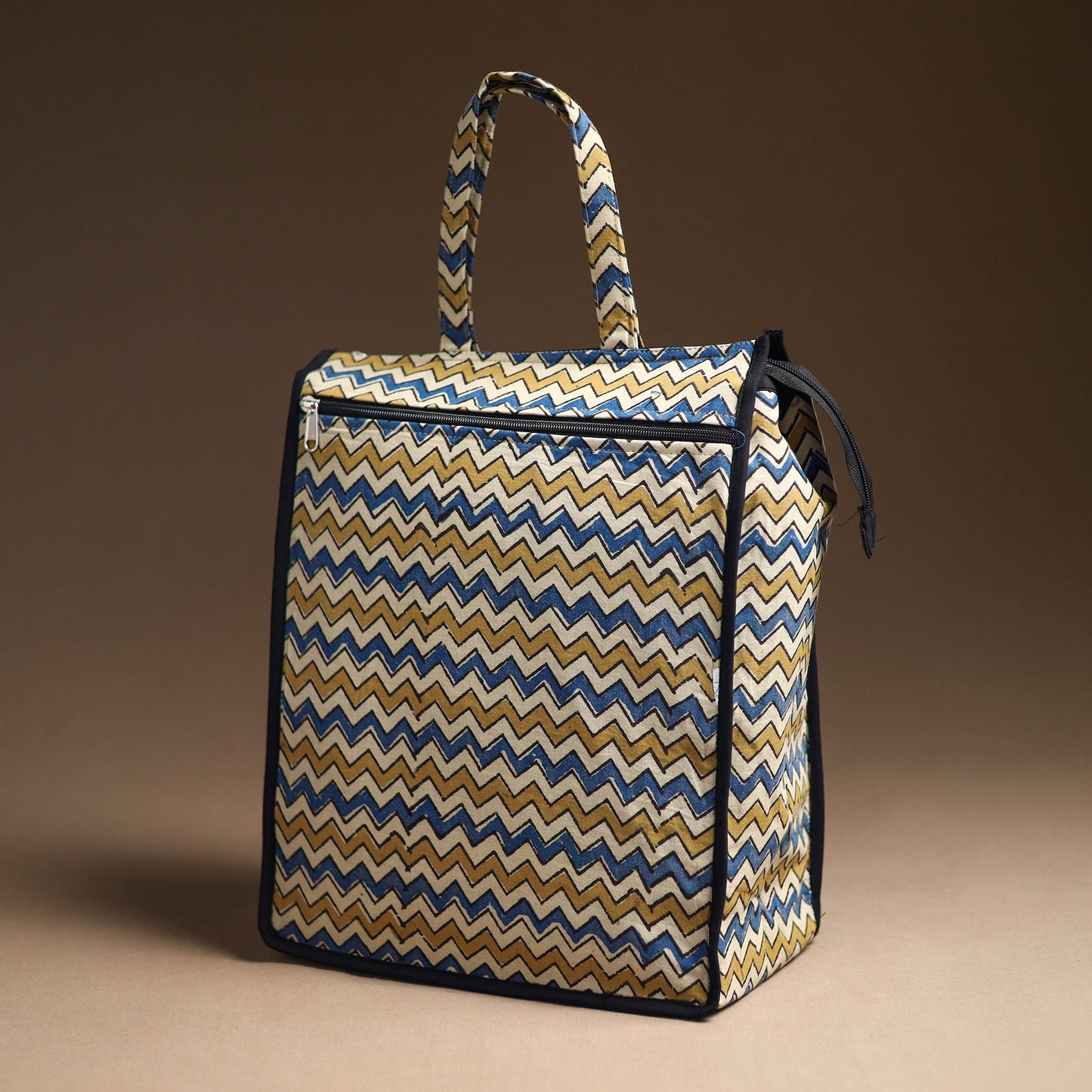 Multicolor Handcrafted Cotton Shopping Bag 03