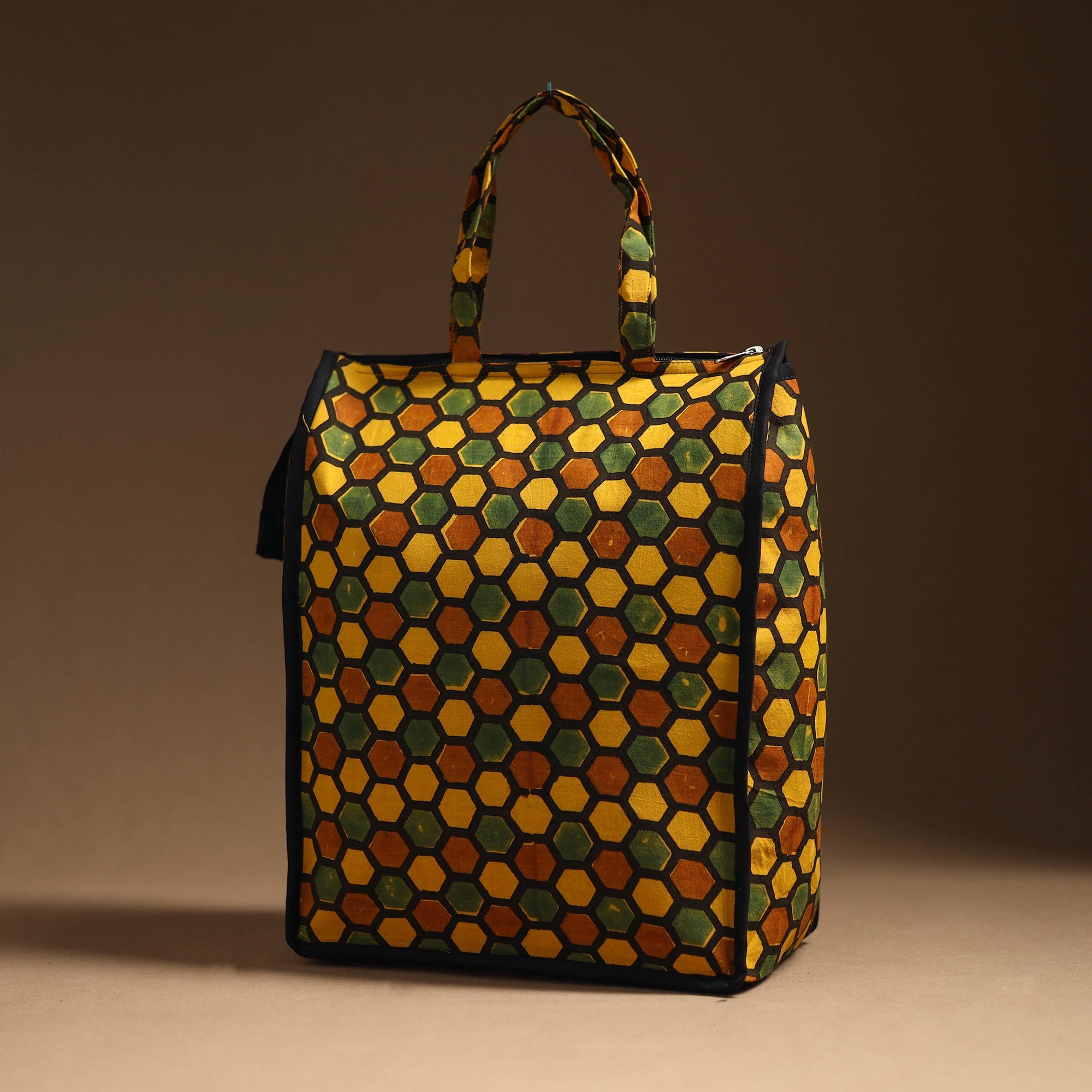 Multicolor Eco Friendly Handcrafted Cotton Shopping Bag