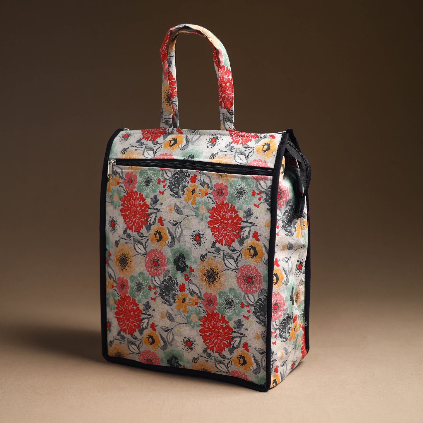 Multicolor Handcrafted Cotton Shopping Bag 06