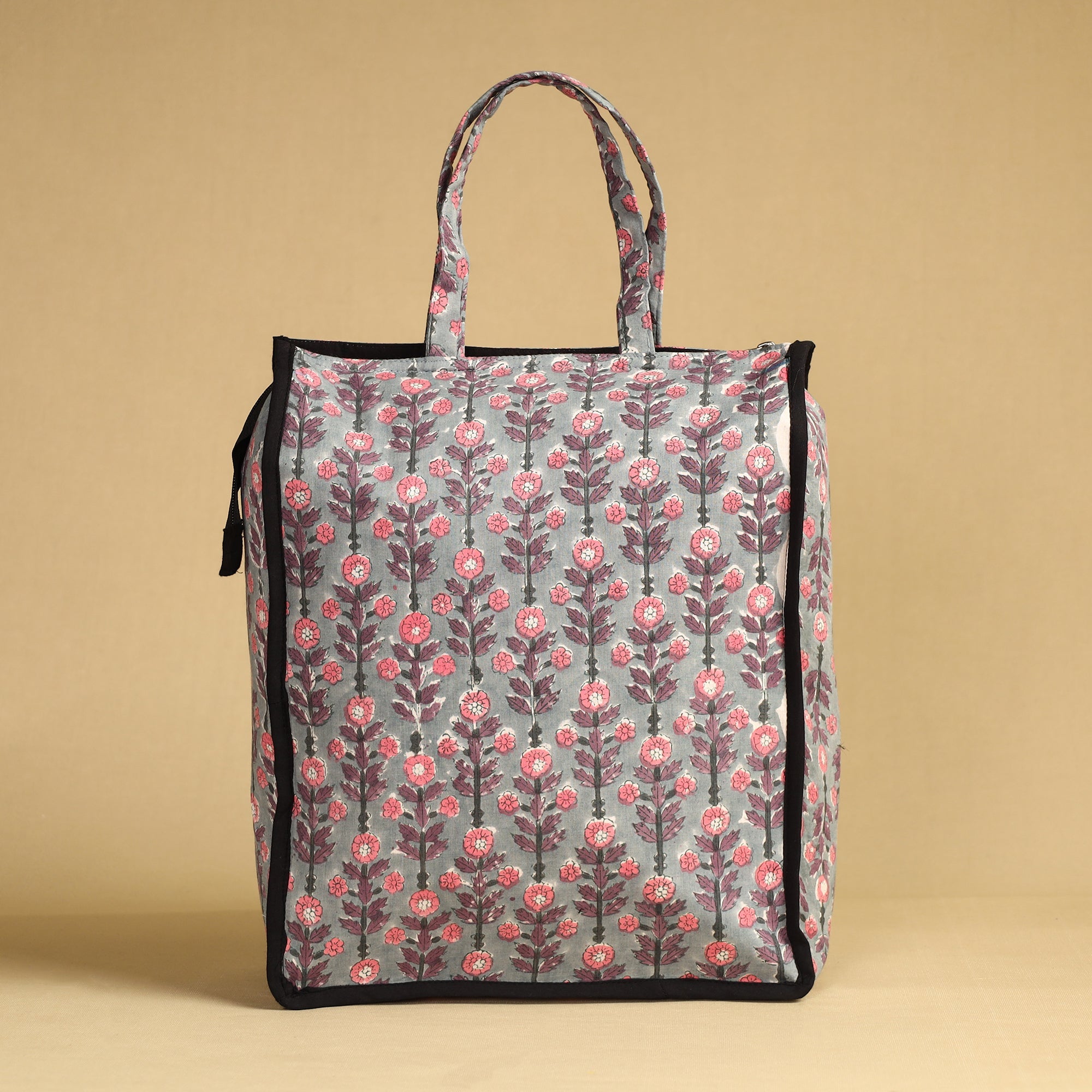 Multicolor Handcrafted Cotton Shopping Bag 06