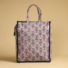 Multicolor Handcrafted Cotton Shopping Bag 06