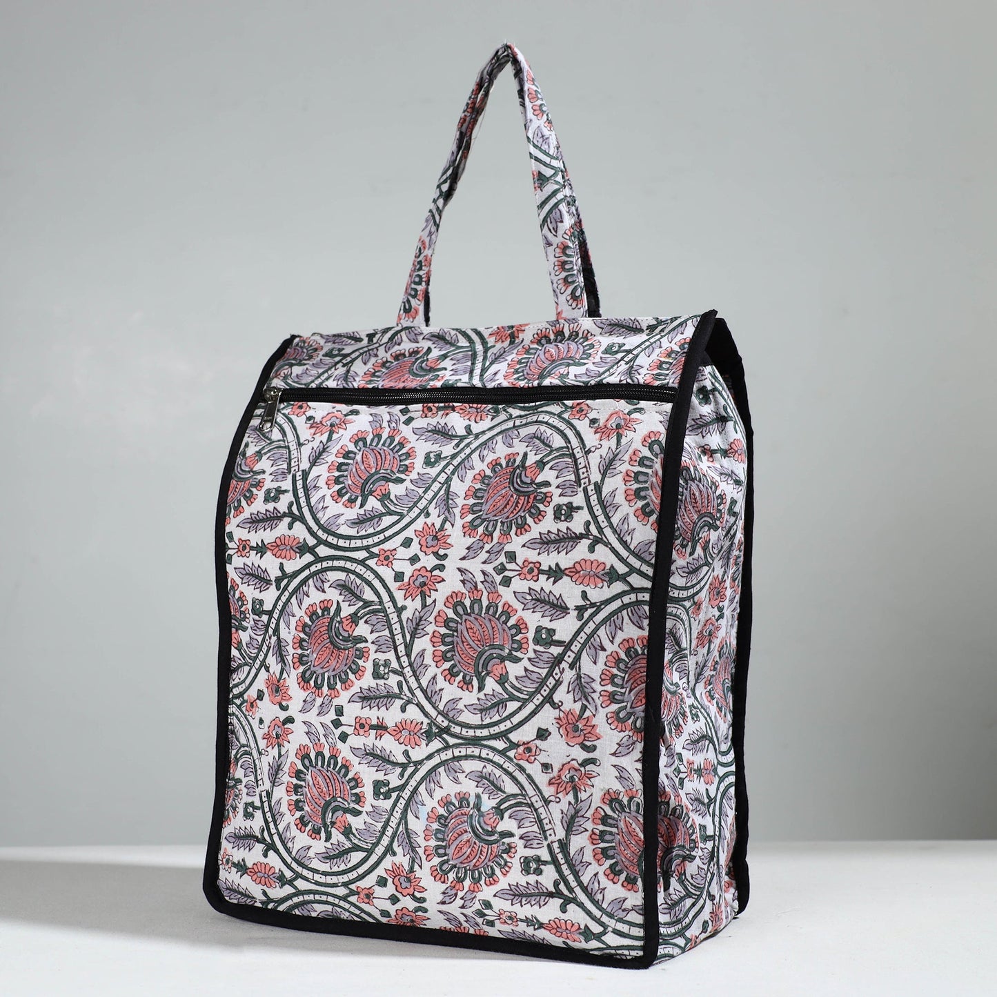 Multicolor Handcrafted Cotton Shopping Bag 08