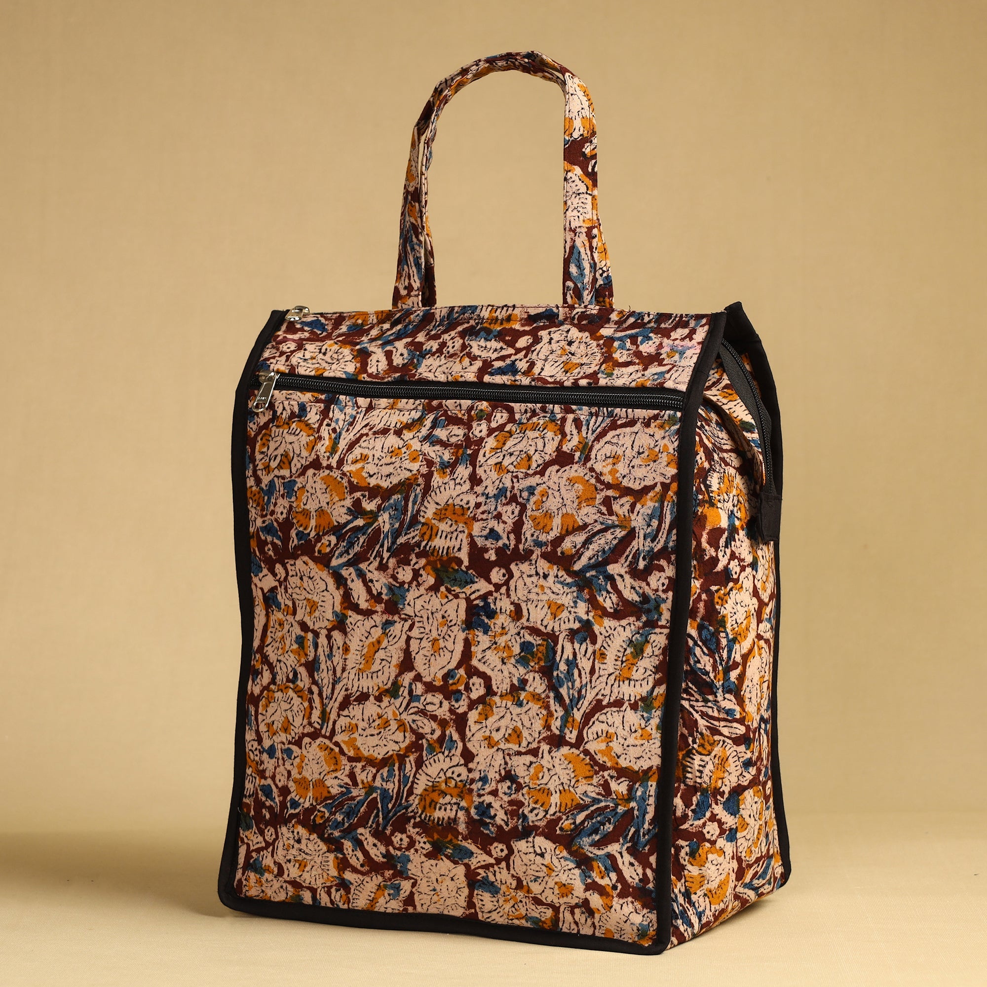 Multicolor Handcrafted Cotton Shopping Bag 08